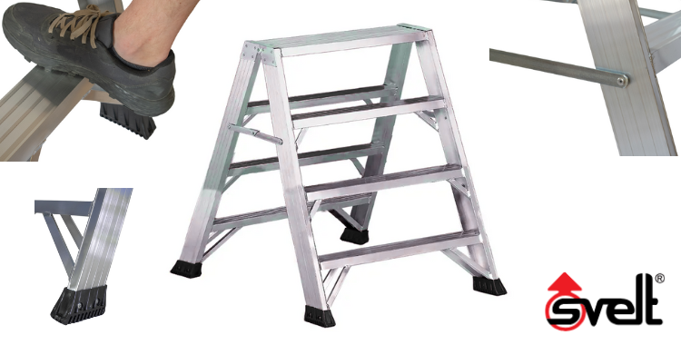 PUNTO LARGE S Sirokée obojstranne schodiky -  grafika